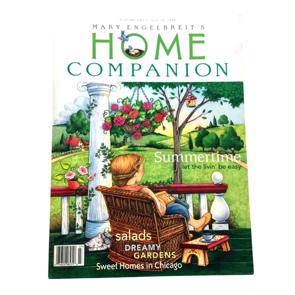 Mary Engelbreit’s Home Companion June July 1998 Vintage Ann Estelle 4th of July
